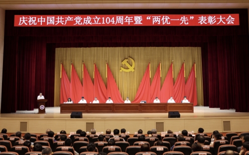 学校党委召开2023-2025年度“两优一先”表彰大会